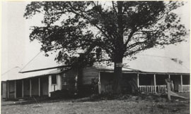 Pilgrim Inn, Blaxland, no date. The building was destroyed in the bushfires of 1968.  Digital ID 17420_a014_a014001373